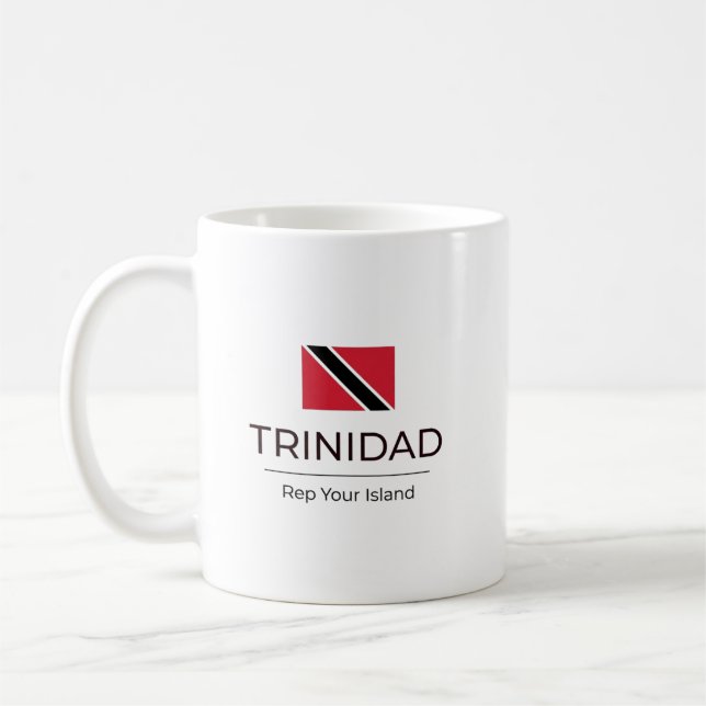 Trinidad Minimalist | Everyday Pride Coffee Mug (Left)