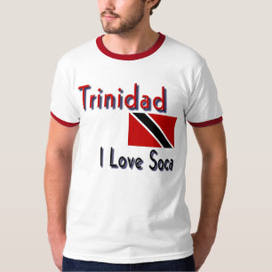 Trinidad t-shirts-I love soca T-Shirt