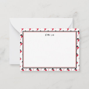 TRINIDAD TOBAGO Christian Scripture Custom Card