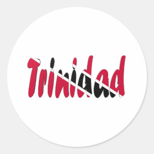 Trinidad & Tobago Classic Round Sticker