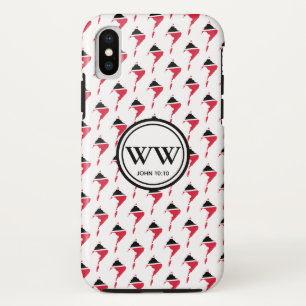 TRINIDAD & TOBAGO Flag Monogram Abundant Life Case-Mate iPhone Case