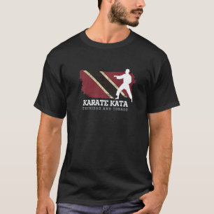 Trinidad & Tobago Karate Kata Martial Arts Karate T-Shirt