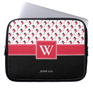 TRINIDAD TOBAGO Monogram Christian Laptop Sleeve