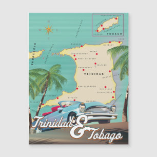 Trinidad & Tobago travel poster