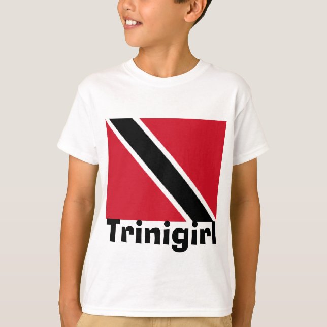 Trinigirl kids T-Shirt (Front)