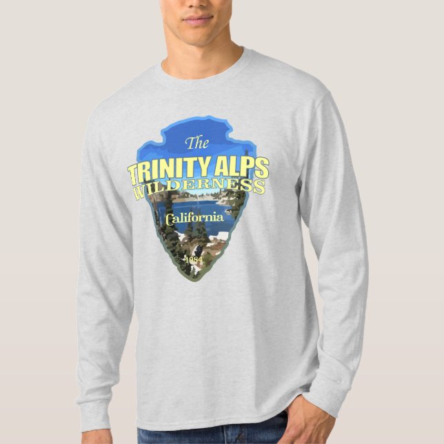 Trinity Alps WA (arrowhead) T-Shirt (Front)