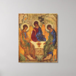 Trinity Angels At Mamre Canvas Print