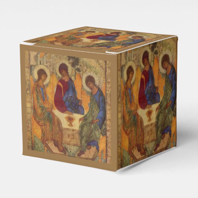 Trinity Angels At Mamre Favor Box (Front Side)