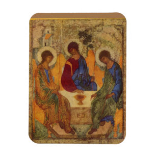 Trinity Angels At Mamre Magnet