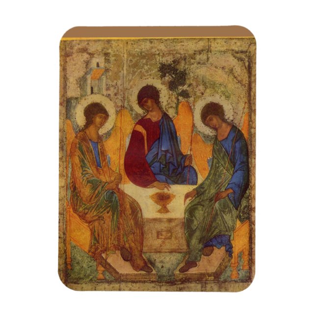 Trinity Angels At Mamre  Magnet (Vertical)