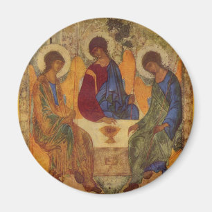 Trinity Angels At Mamre  Magnet