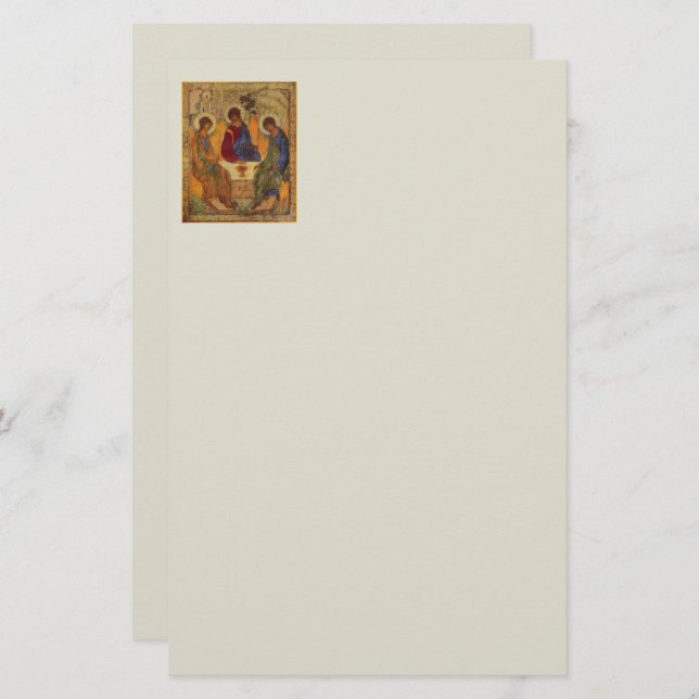 Trinity Angels At Mamre Stationery (Front/Back)