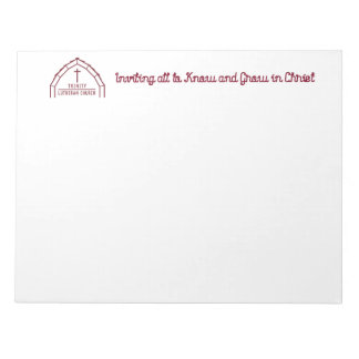 Trinity Barn and Slogan Notepad
