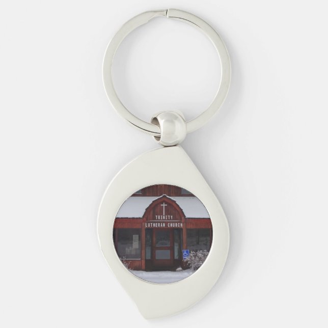 Trinity Barn Key Ring (Front)