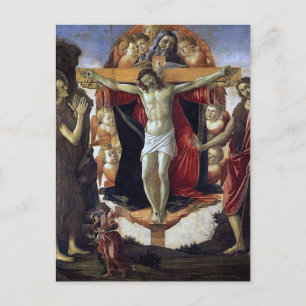 Trinity by Sandro Botticelli Postcard