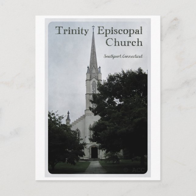 Trinity Episcopal Church Postcard (Front)