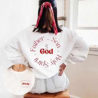 Trinity | Father Son Holy Spirit GOD Christian  Sweatshirt