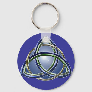 Trinity Knot Keychain