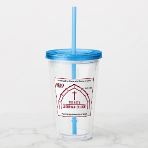 Trinity Logo on Tumbler 
