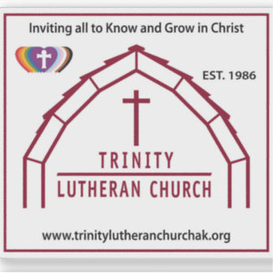 Trinity Logo Sticker 