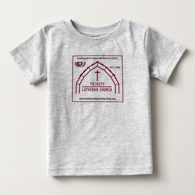 Trinity Logo with RIC  Baby T-Shirt (Front)