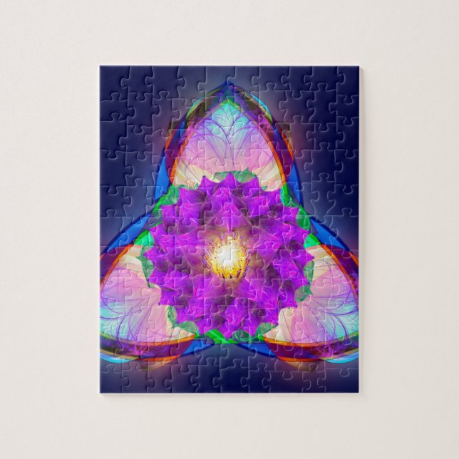 Trinity Lotus Jigsaw Puzzle (Vertical)
