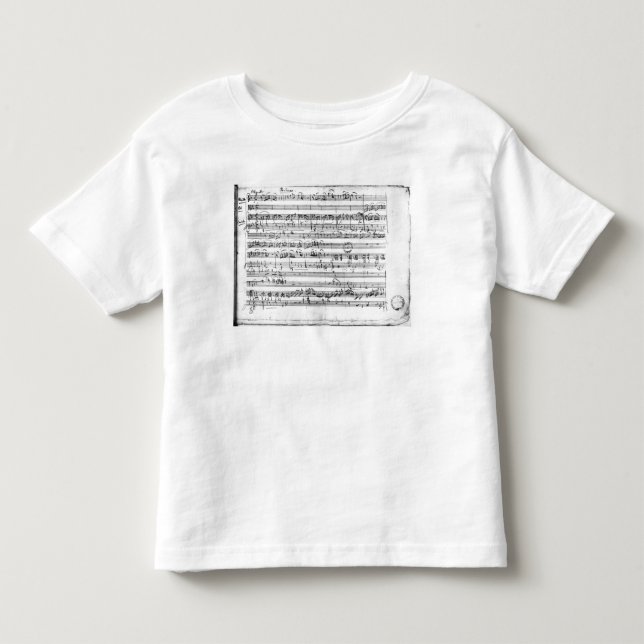 Trio, in E flat major 'Kegelstatt' Toddler T-Shirt (Front)