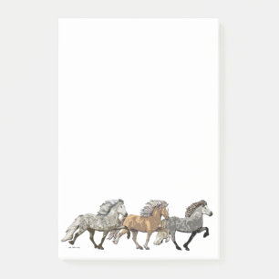 Trio in Tolt Post-it Notes