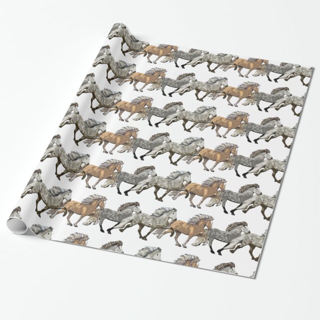 Trio in Tolt Wrapping Paper (Unrolled)