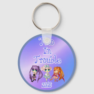 Trio In Trouble 2018 Key Ring