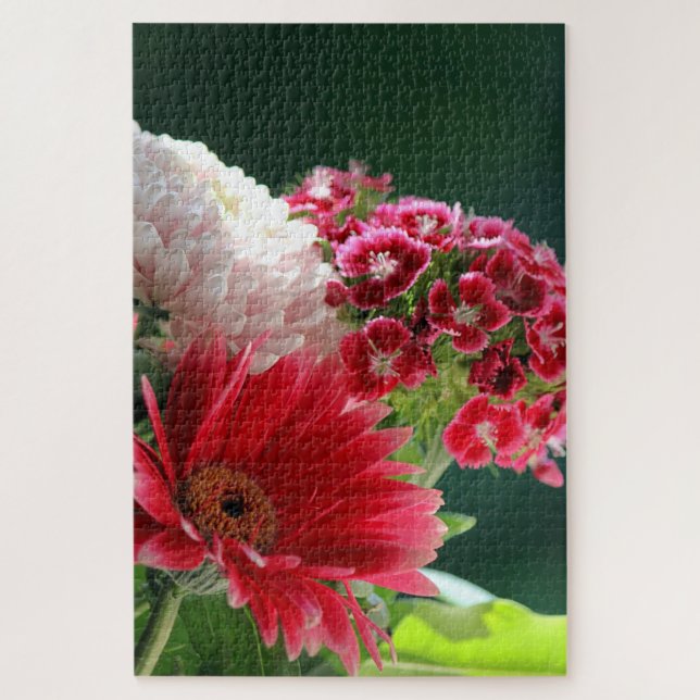 Trio of Blooms Jigsaw Puzzle (Vertical)