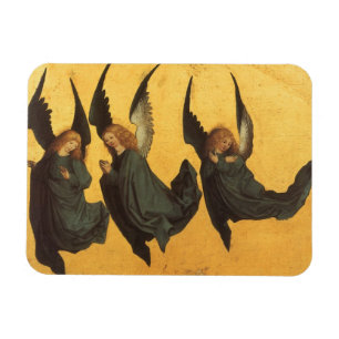Trio of Renaissance Angels by Master of Housebook Magnet