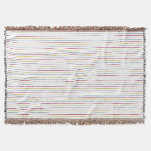 Trio of Stripes Throw Blanket