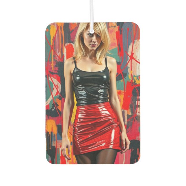 Trio Ribelle Car Air Freshener (Front)