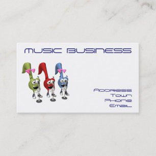 Trio Singers-Business-Personal Card