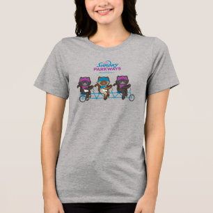 Trio Tandem Kitties Sunday Parkways tee