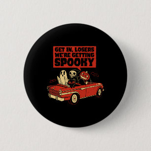Trip Getting Spooky - Halloween 6 Cm Round Badge