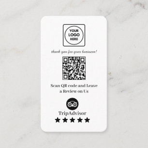 TripAdvisor QR   Custom Business Feedback Link Card