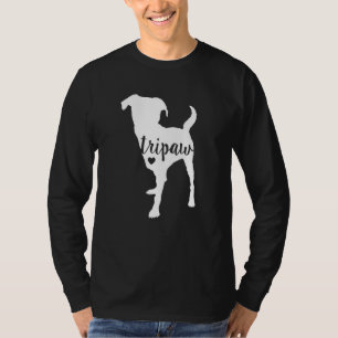 Tripaw Dog, Three Legged Dog, Tripaw Mum, Tripod D T-Shirt