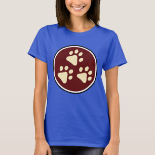 Tripawds 3-Paw Superhero T (Women's Dark) T-Shirt