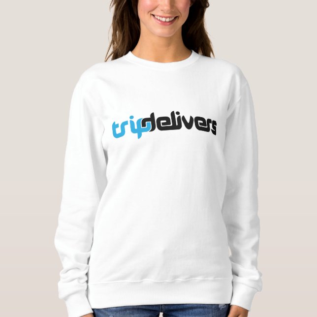 TripDelivers Women sweatshirt (Front)