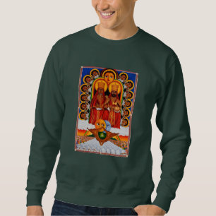 Tripe of Judah Selassie Rasta Lion Roots Sweatshirt