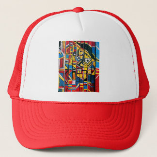 TRIPLE CANDY FLIPPED TRUCKER HAT