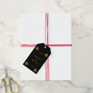 Triple Celtic Knot Swirl Wedding Gift Tags