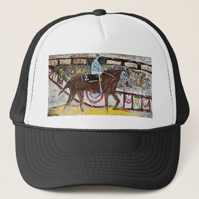 TRIPLE CROWN 1973 TRUCKER HAT (Front)