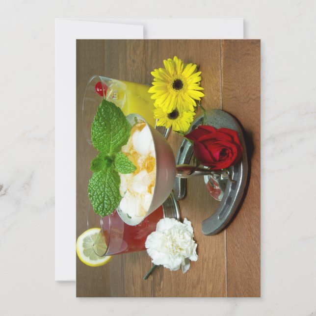 Triple Crown Party Invitation (Front)