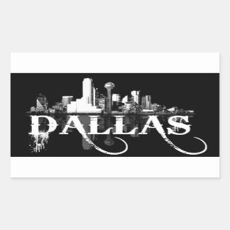 Triple D (Dallas, Texas) Rectangular Sticker