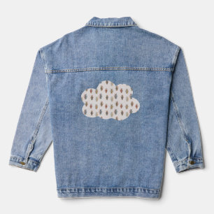 Triple Diamonds  Denim Jacket