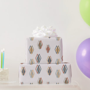 Triple Diamonds Wrapping Paper