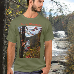 Triple Falls Blue Ridge Mountains Photographic T-Shirt